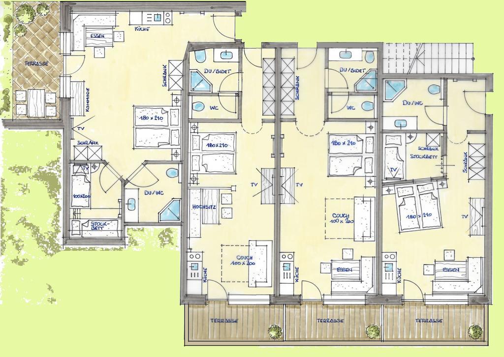 Appartements Stadlerhof Крамзах Экстерьер фото